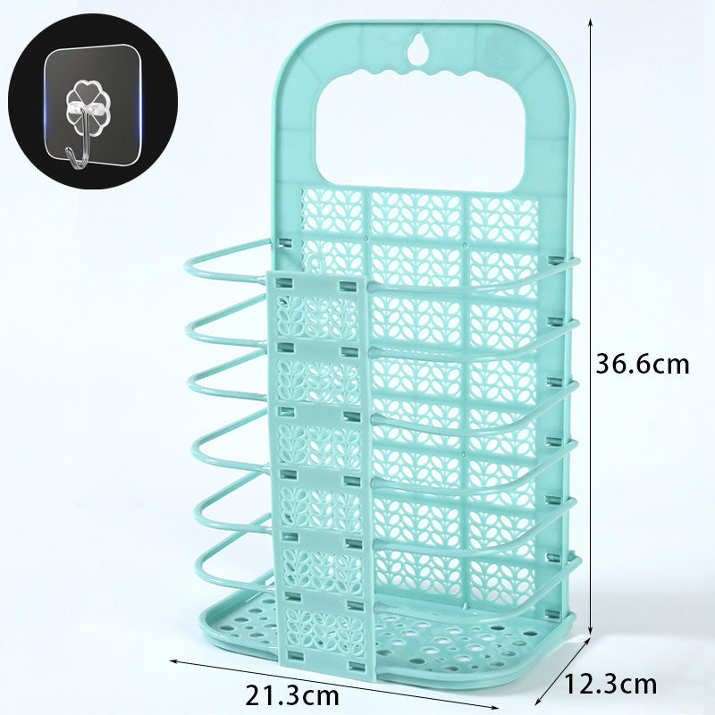 Cesto de Ropa Plegable de Pared