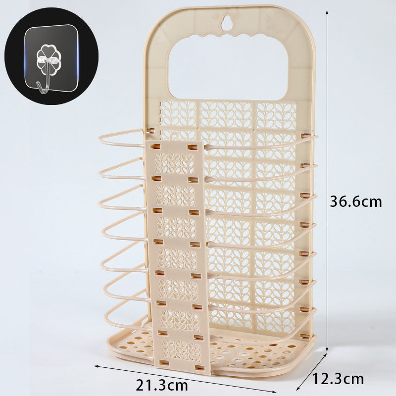 Cesto de Ropa Plegable de Pared
