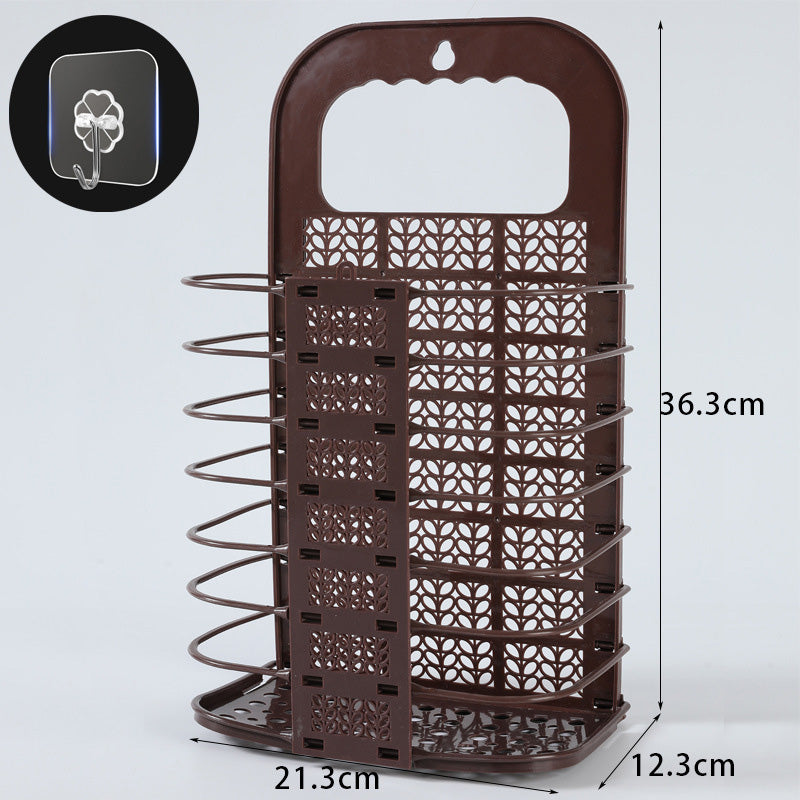 Cesto de Ropa Plegable de Pared