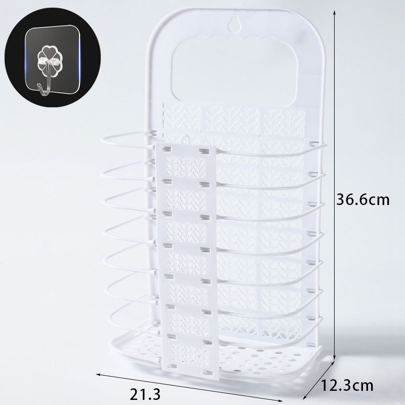 Cesto de Ropa Plegable de Pared