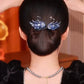 Moldeador Vintage para Moños con Strass para Mujer