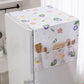 Funda Antipolvo para Refrigerador con Bolsillos de Almacenamiento
