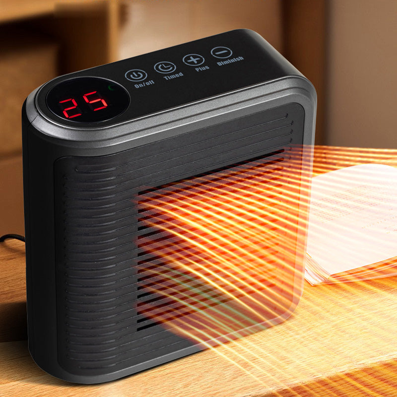 Calentador de espacio de salida de pared de 800W con termostato y temporizador ajustables