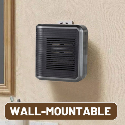 Calentador de espacio de salida de pared de 800W con termostato y temporizador ajustables