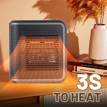 Calentador de espacio de salida de pared de 800W con termostato y temporizador ajustables
