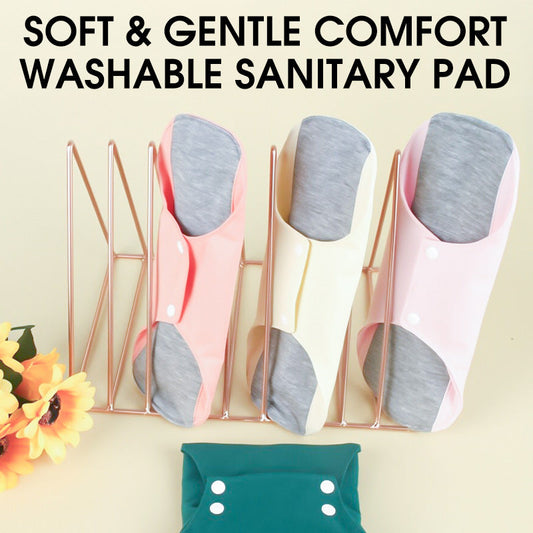 Compresa higiénica lavable suave y delicada