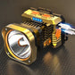 Linterna frontal con sensor para exteriores
