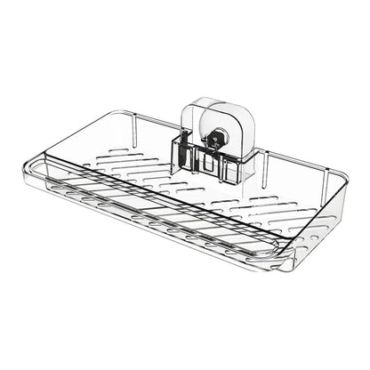 Cesta multifuncional con ventosa para desagüe de fregadero