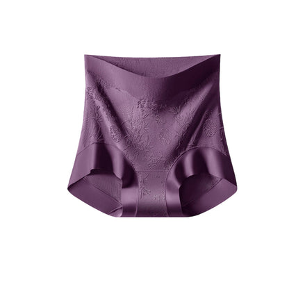 Braguitas de cintura alta invisibles para controlar el abdomen, ropa interior suave para mujer.