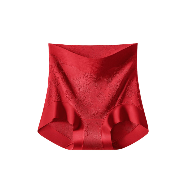 Braguitas de cintura alta invisibles para controlar el abdomen, ropa interior suave para mujer.