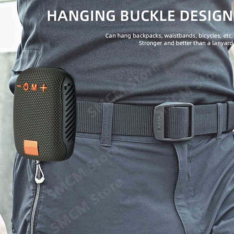 Altavoz Bluetooth impermeable para bicicleta con soporte de montaje