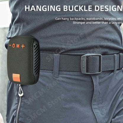 Altavoz Bluetooth impermeable para bicicleta con soporte de montaje