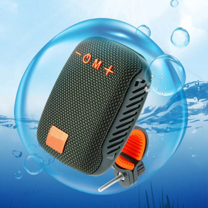 Altavoz Bluetooth impermeable para bicicleta con soporte de montaje