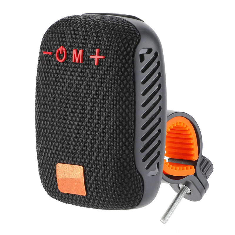Altavoz Bluetooth impermeable para bicicleta con soporte de montaje