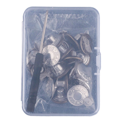Juego de botones para jeans extraíbles sin costura
