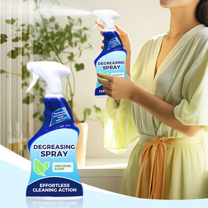 Spray limpiador y desengrasante para baños