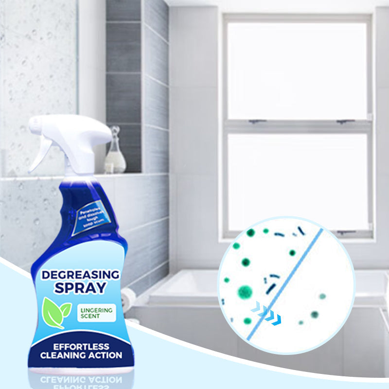 Spray limpiador y desengrasante para baños
