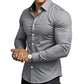 🔥【1° Más Vendido】😫 Camisa Rígida? Solapa Algodón Transpirable, ¡Cómoda 12H! ⏳💼 Consultores Recomiendan! Camisa Solapa, ¡Impecable Siempre!⚡️
