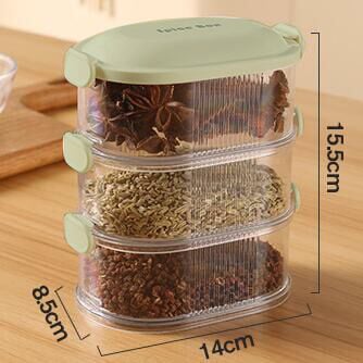 🔥Oferta especial 49 % de descuento🔥Caja multiusos para guardar especias
