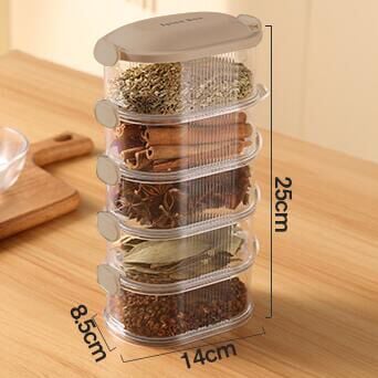 🔥Oferta especial 49 % de descuento🔥Caja multiusos para guardar especias