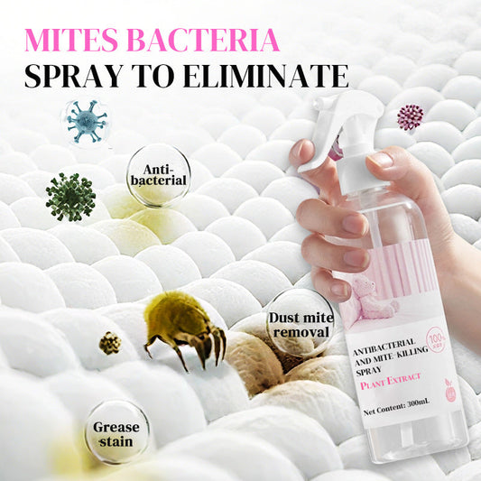 Spray Antibacteriano y Antiácaros con Extractos Vegetales
