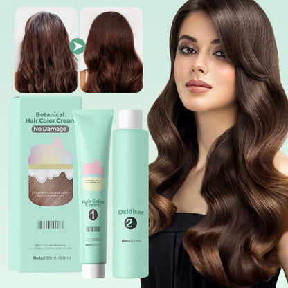 Tinte para el Cabello con Extractos Botánicos, Sin Daño