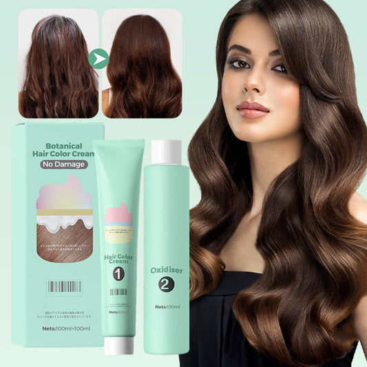 Tinte para el Cabello con Extractos Botánicos, Sin Daño