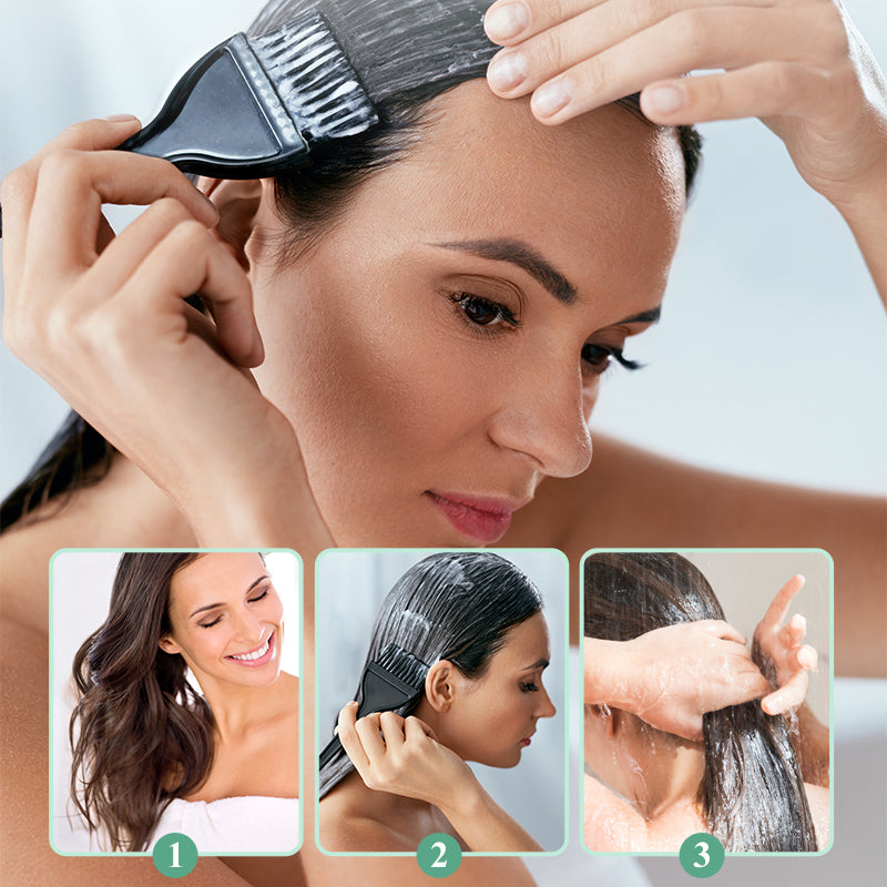 Tinte para el Cabello con Extractos Botánicos, Sin Daño