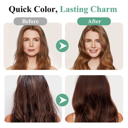 Tinte para el Cabello con Extractos Botánicos, Sin Daño