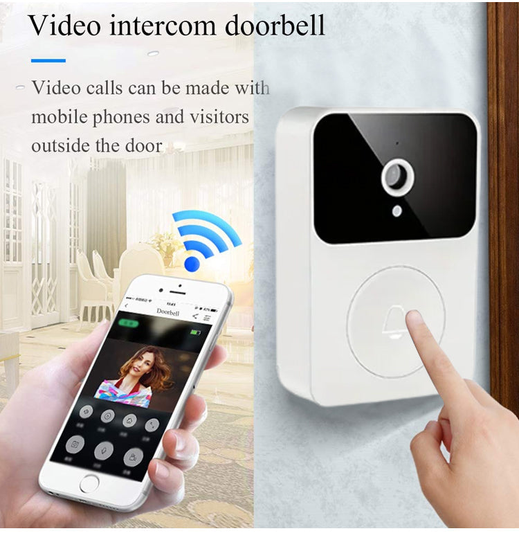 Timbre con video inalámbrico con cámara