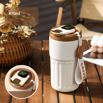 Taza Termo de Café con Pantalla de Temperatura