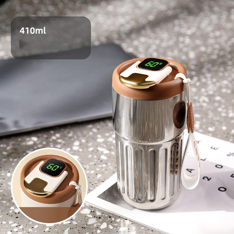 Taza Termo de Café con Pantalla de Temperatura