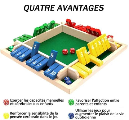 Divertidos Juegos Familiares - Juego de mesa "Cierra la caja"