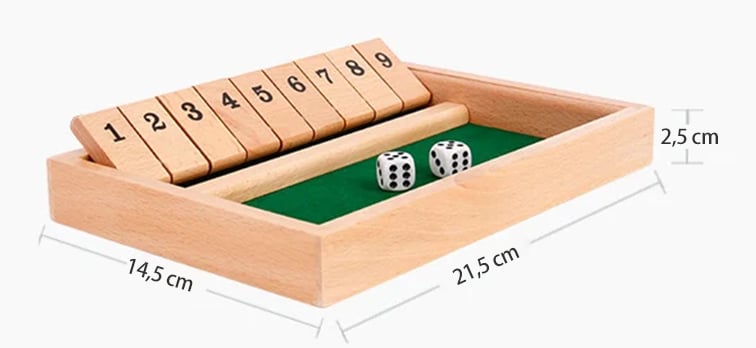 Divertidos Juegos Familiares - Juego de mesa "Cierra la caja"