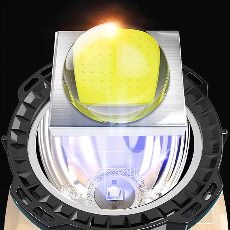 ⚡ Linterna frontal de alta potencia con iluminación ultrarradia hasta 50 metros
