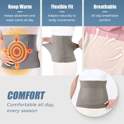 Cinturón Liviano y Transpirable para Cintura y Abdomen – Mantiene Calor