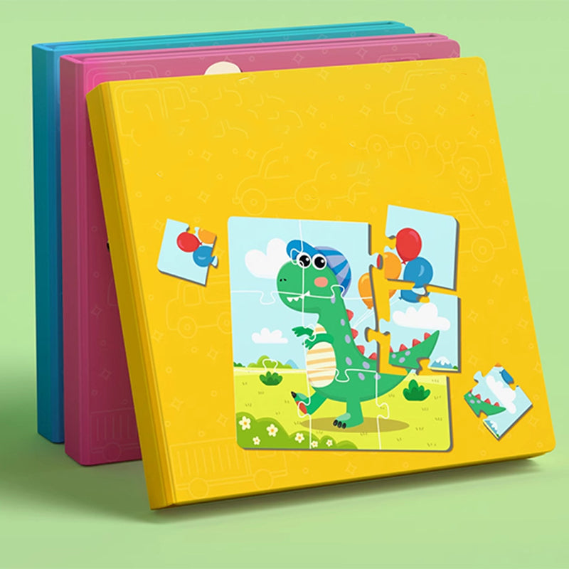 Libro magnético de construcción para niños