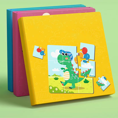 Libro magnético de construcción para niños