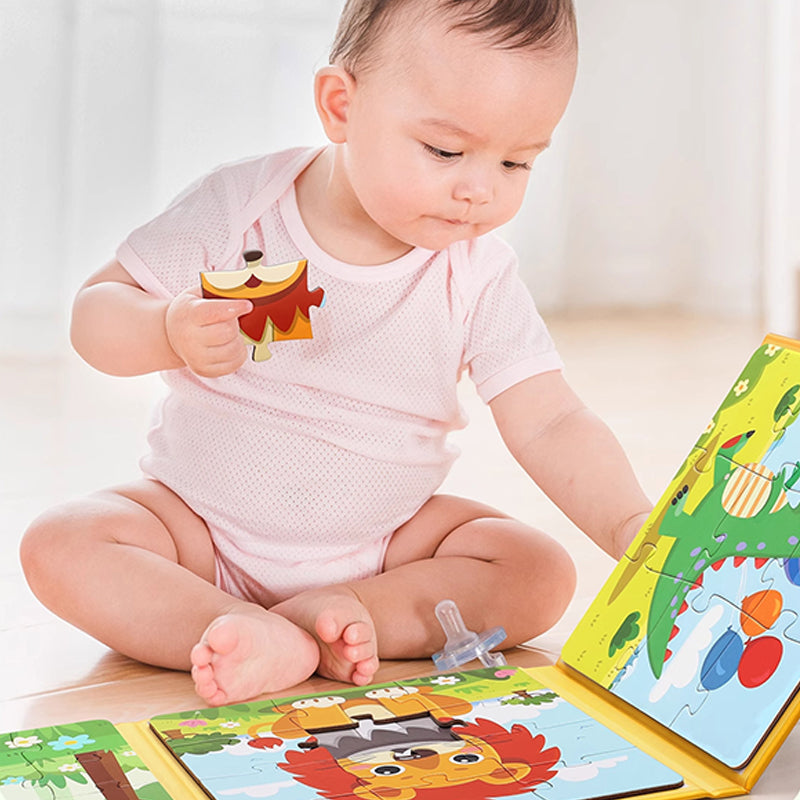 Libro magnético de construcción para niños
