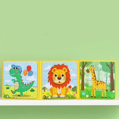 Libro magnético de construcción para niños