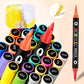Kit de rotuladores acuarelables de doble punta y doble color