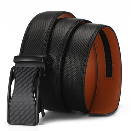Cinturón clásico de cuero sintético para hombre