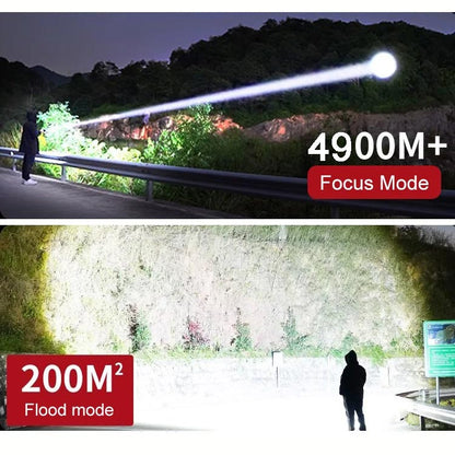 💥Compra 3 y llévate 1 gratis 🔦 Super Strong Light Zoomable Flashlight