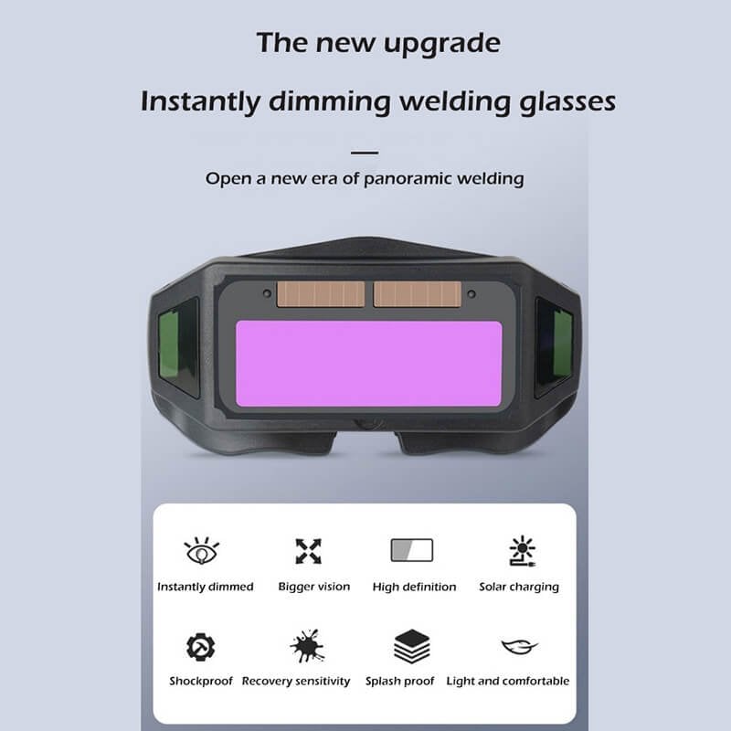 2026 Nuevo ardiente soldadura Gafas de protección ocular