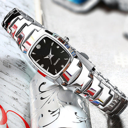 ⌚ 50% DE DESCUENTO! ✨ Reloj Elegante Impermeable para Mujer - Esfera con Cristal de Zafiro y Detalles Dorados para Ocasiones Especiales 💫🌟