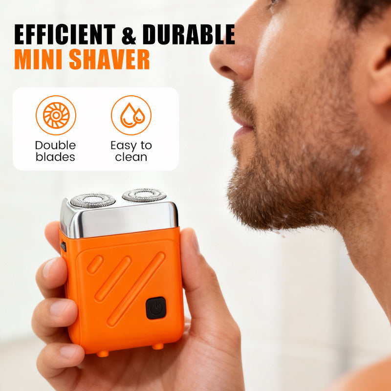 🪒✨ Mini Afeitadora Eléctrica Portátil – Eficiente, Duradera y Precisión Total