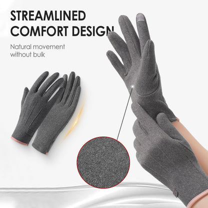 Guantes Térmicos a Prueba de Viento con Pantalla Táctil y Palma Antideslizante