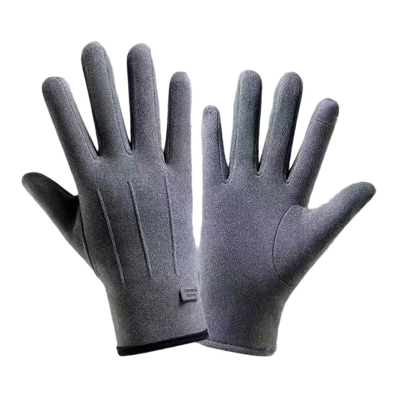 Guantes Térmicos a Prueba de Viento con Pantalla Táctil y Palma Antideslizante