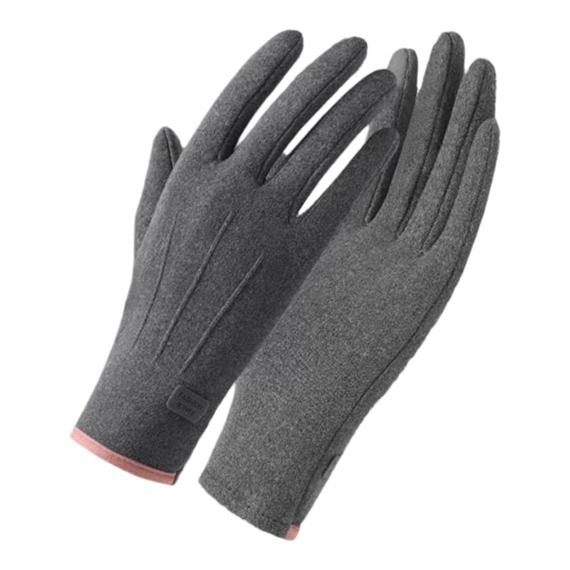 Guantes Térmicos a Prueba de Viento con Pantalla Táctil y Palma Antideslizante
