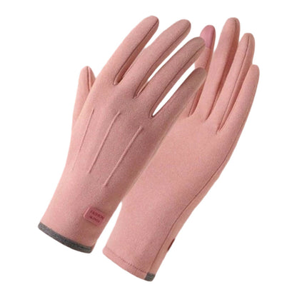 Guantes Térmicos a Prueba de Viento con Pantalla Táctil y Palma Antideslizante